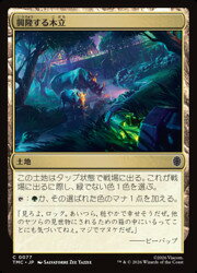 乐天商城 - 【MTG】(JPN)(サージFOIL) 興隆する木立(TMC)(C) 地◇コモン