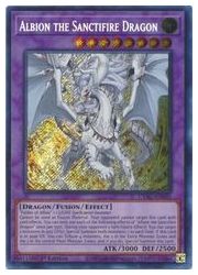 【遊戯王 英語版】Albion the Sanctifire Dragon(S)(1st)(真炎竜アルピオン)◇シークレットレア