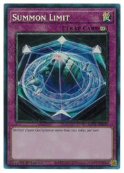 【遊戯王 英語版】Summon Limit(PCR)(1st)(サモンリミッター)◇