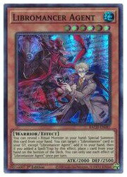 Rakuten - 【遊戯王 英語版】Libromancer Agent(SR)(1st)◇スーパーレア