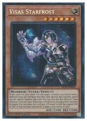 【遊戯王 英語版】Visas Starfrost(PSR)(1st)(ヴィサス=スタフロスト)◇プリズムレア