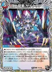 【デュエルマスターズ】多(DM25EX4) 頂上龍素 サイクリタ/勝利の頂上 ヴォル(宝箱黒)(U)(T21A/T30)◇アンコモン