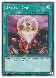 【遊戯王 英語版】One for One(SR)(1st)(ワン・フォー・ワン)◇スーパーレア