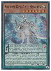 【遊戯王 英語版】Supreme King Gate Magician(SR)(1st)(覇王門の魔術師)◇スーパーレア