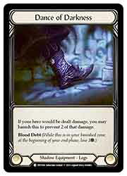 【FLESH AND BLOOD】(Cold Foil) Dance of Darkness [C](DTD168)◇