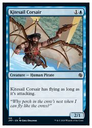 【MTG】(ENG) 帆凧の海賊/Kitesail Corsair(JMP)(C) 青◇コモン
