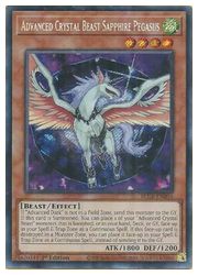 【遊戯王 英語版】Advanced Crystal Beast(S)(1st)(A宝玉獣サファイア・ペガサス)◇シークレットレア