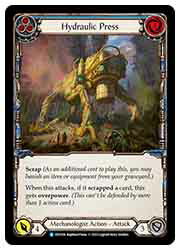 【FLESH AND BLOOD】(Rainbow Foil) Hydraulic Press [青][R](EVO104)◇