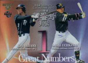 BBM2013 プロ野球背番号列伝 Great Numbers No.GN08 秋山幸二/内川聖一