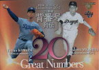 BBM2013 プロ野球背番号列伝 Great Numbers No.GN14 小松辰雄/杉下茂