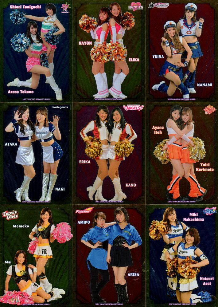 Professional Wrestling - BBM2017 プロ野球チアリーダーカード-華・舞- インサートカード