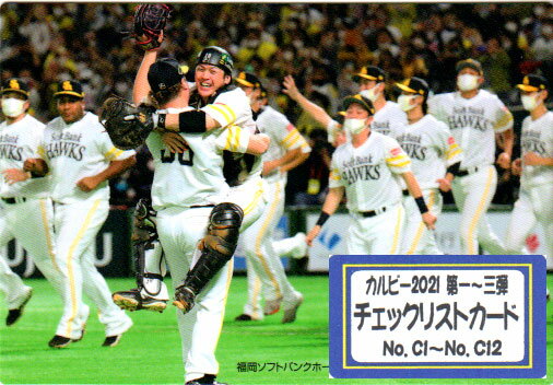 乐天商城 - カルビー2021 第一・二・三弾 チェックリストカードコンプリートセット