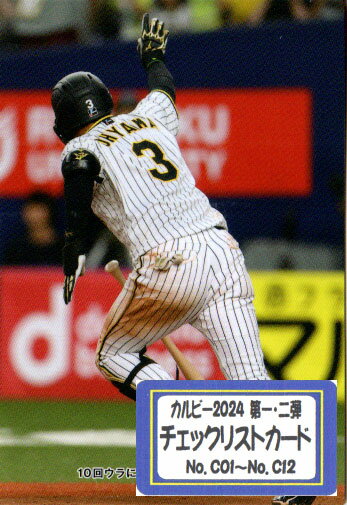 乐天商城 - カルビー2024 第一・二弾 チェックリストカードコンプリートセット