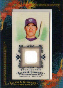 ʡα 2008 Topps Allen & Ginter's Jersey Card Kosuke Fukudome