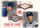 野茂英雄 長谷川滋利 2001 Upper Deck Sp Authentic Star of Japan Base Ball Card Hideo Nomo Shigetoshi Hasegawa