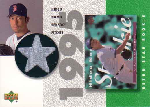 野茂英雄 2002 Upper Deck Retro Star Rookie Jersey Card Hideo Nomo