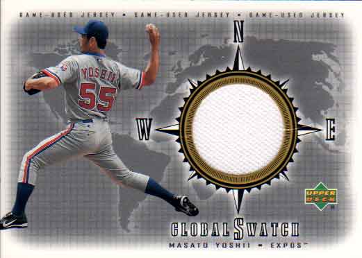 �����ɲ���Ź��ŷ�Ծ�Ź���㤨��ֵȰ����� 2001 Upper Deck Global Swatch Jersey Card Masato Yoshii�פβ����Ǥ������ʤ�3,300�ߤˤʤ�ޤ���