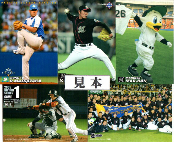 カルビー2006 プロ野球チップス 第一弾 日本シリーズ チームスタッツカード