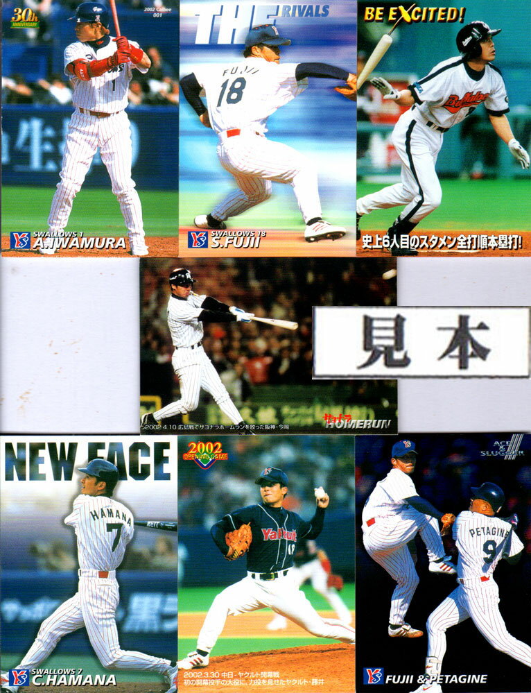 Soccer - カルビー2002 プロ野球チップス サヨナラホームランカード・Be Excited！カード・THE RIVALSカード