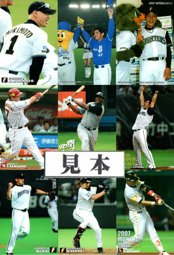 カルビー2007 プロ野球チップス レギュラーカード (No.81-No.120)