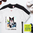 愛犬 Tシャツ 犬 ボーダーコリー ブラック ホワイト バイク 西海岸 スクエア プリント 半袖 服 プレゼント 誕生日 父の日 母の日 敬老の日 ギフト メン...