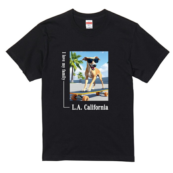 犬 tシャツ 半袖 イタリアン グレーハウンド フォーン スケボー 西海岸 スクエア メンズ レディース ユニセックス 夏 海 ビーチ ハワイ リゾート フェス かわいい おしゃれ カジュアル 親子コーデ ペアルック 家族 ギフト プレゼント カリフォルニア サーフ アウトドア