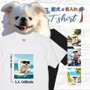 愛犬 名入れ Tシャツ 犬 ペキニーズ ホワイト 選べる デザイン 西海岸 スクエア プリント 半袖 服 プレゼント 誕生日 父の日 母の日 敬老の日 ギフト メンズ レディース カジュアル 大きい サイズ 有り ブランド シンプル 白 黒 アウトドア