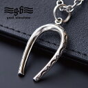【無料チェーン付き】シルバー 925 ネックレス ペンダント トップ ヘッド 馬蹄 ホースシュー シンボル シンプル アクセサリー インディアン ジュエリー メンズ レディース ユニセックス 正規品 good vibrations スターリング シルバー ブランド グッドバイブレーションズ
