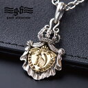 【無料チェーン付き】シルバー 925 ネックレス ペンダント トップ ヘッド 猫 王冠 紋章 クラウン ねこ シンプル アクセサリー インディアン ジュエリー メンズ レディース ユニセックス 正規品 good vibrations スターリング シルバー ブランド グッドバイブレーションズ