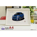 【マグカップ もOK】 車 イラスト スバル インプレッサ GD.GG系前期型 車好き プレゼント 選べる フレーム グルービー SUBARU impreza 納車 祝い オリジナル オーダー 記念品 パーツ カスタム ギフト グッズ おしゃれ かっこいい アート アクセサリー