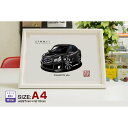 【マグカップ もOK】 車 イラスト スバル B4 車好き プレゼント 選べる フレーム グルービー SUBARU ビーフォー 納車 祝い オリジナル オーダー...