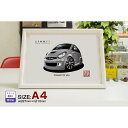 【マグカップ もOK】 車 イラスト スバル アール2 車好き プレゼント 選べる フレーム グルービー SUBARU r2 納車 祝い オリジナル オーダー 記念品 パーツ カスタム ギフト グッズ おしゃれ かっこいい アート アクセサリー