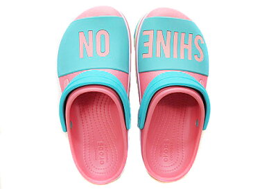 CROCS クロックス クロックバンド PINK プラットフォームボールドカラー クロッグ crocband platform bold color clogレディース サンダル