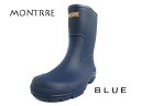【アキレス MONTRRE モントレ】 107 BLUE ブルー キッズ レインブーツ 長靴 雨靴 レインシューズ シンプル 子供 女の子 男の子(4)