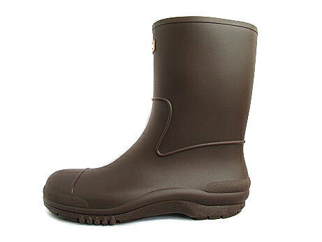 【アキレス　MONTRRE モントレ】 107 BROWN　ブラウン　キッズ　レインブーツ 　長...