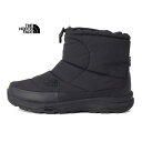 【送料無料】【THE NORTH FACE ザ・ノース・フェイス NF52273 FK】ファイヤーフライブラック×TNFブラック(FK) Nuptse Bootie WP VII Short ヌプシ ブーティ ウォータープルーフ ショート（ユニセックス） 防寒 防水 撥水 ブーツ