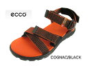 Wiɂ@ECCO@GR[@811844@50584@Exowrap Super 3 Strap Sandal@COGNAC/BLACK@Y@X|[cT_@X|T@p