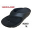 【AKIIICLASSIC 　アキクラシック　AKIII CLOUD RECOVERY FLIP FLOP AKC0051 BLACK 】 シャワーサンダル　夏　サンダル　レディース　プール　レジャー　