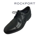 ロックポート ビジネスシューズ メンズ 【ROCKPORT ロックポート RPI-CJ0091W】DRESSPORTS PREMIUM CAP TOE ドレスポーツ プレミアム キャップ トゥ BLACK ブラック本革 外羽根ストレートチップ 防水・防風メンズ 靴 ビジネスシューズ 通勤 就活 冠婚葬祭