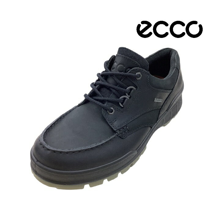 【ECCO　エコー　831714　51052　BLACK】　TRACK 25 MENS LOWCUT GTX　メンズ　ゴアテックス　防水　スニーカー　アウトドア　通勤　通学　お出かけ