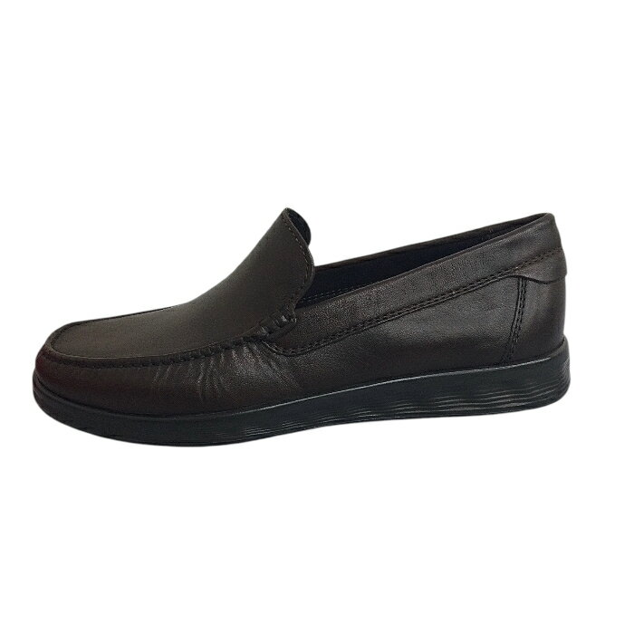 本革 ECCO エコー S-LITE MOC MEN'S SLIP-ON 【540514 01482】COCOA BROWN ココアブラウン メンズ 紳士 男性 本革 レザー スリッポン ウォーキング コンフォート ビジネス