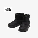 【送料無料】【THE NORTH FACE ザ・ノース・フェイス NF52280 KW】TNFブラック×TNFホワイト(KW)ヌプシ ブーティ ウォータープルー...