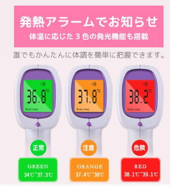 非接触赤外線体温計 非接触 体温計 赤外線温度計 水銀0 瞬間測定 おでこ お手軽 簡単 デジタルサーモメーター 子供 熱 非接触 温度計 FI02 翌日発送