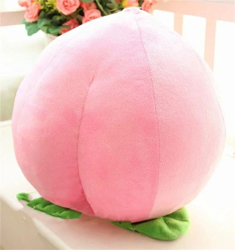 Rakuten - 抱き枕 桃 もも ぬいぐるみ おもちゃ 果物 抱き枕 子供の日 可愛い インテリア 寝そべり いぬ 誕生日プレゼント ギフト 店飾り