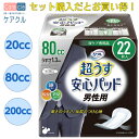 【母の日ありがとうカード】リフレ 超うす安心パッド 男性用 おむつ 紙おむつ 尿とりパッド うす型 男性用 18122 リブドゥ