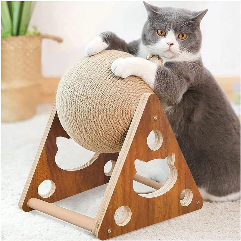 この商品について ストレス解消/家具破壊防止猫が拘束されたり、イライラしたり、孤独になったり、ストレスを感じたりするとき、ストレスを解放する方法は通常破壊的な行動です， 子猫は爪をすりつぶすことでストレスを和らげ、子猫が家具を傷つけないように保護します。。猫のおもちゃは、猫がストレスを減らし、猫の破壊的な行動の可能性を減らすのに役立ちます。猫のおもちゃがない場合、猫は触れることができるものを噛むことがあります。 取り付けが簡単回転可能な猫ひっかき病ボールは組み立てが簡単で、時間もかかりません。写真にはインストール手順があります。ボールは、猫が遊んだり運動したりできるように、木製の台座に取り付けられています。 小型/省スペース小型なので、キャットタワーのように場所をとらず、窓側や廊下、庭、ベランダなどで自由に設置でき、ワンルームの方でも安心にご利用いただけます。猫の自然な穴あけのような独特の中空のデザインは、猫の好奇心を満たします。 安定した三角構造猫のスクラッチボールおもちゃの構造は三角形で、猫にも安心ですので、猫のスクラッチボールおもちゃは大きな猫の体重に耐えることができます。 不活動の尺度として猫を屋内に飼っている人におすすめです。 遊んでいる間、猫に爪を研ぎましょう。この商品についてストレス解消/家具破壊防止猫が拘束されたり、イライラしたり、孤独になったり、ストレスを感じたりするとき、ストレスを解放する方法は通常破壊的な行動です， 子猫は爪をすりつぶすことでストレスを和らげ、子猫が家具を傷つけないように保護します。。猫のおもちゃは、猫がストレスを減らし、猫の破壊的な行動の可能性を減らすのに役立ちます。猫のおもちゃがない場合、猫は触れることができるものを噛むことがあります。取り付けが簡単回転可能な猫ひっかき病ボールは組み立てが簡単で、時間もかかりません。写真にはインストール手順があります。ボールは、猫が遊んだり運動したりできるように、木製の台座に取り付けられています。小型/省スペース小型なので、キャットタワーのように場所をとらず、窓側や廊下、庭、ベランダなどで自由に設置でき、ワンルームの方でも安心にご利用いただけます。猫の自然な穴あけのような独特の中空のデザインは、猫の好奇心を満たします。安定した三角構造猫のスクラッチボールおもちゃの構造は三角形で、猫にも安心ですので、猫のスクラッチボールおもちゃは大きな猫の体重に耐えることができます。 不活動の尺度として猫を屋内に飼っている人におすすめです。 遊んでいる間、猫に爪を研ぎましょう。この商品について ストレス解消/家具破壊防止猫が拘束されたり、イライラしたり、孤独になったり、ストレスを感じたりするとき、ストレスを解放する方法は通常破壊的な行動です， 子猫は爪をすりつぶすことでストレスを和らげ、子猫が家具を傷つけないように保護します。。猫のおもちゃは、猫がストレスを減らし、猫の破壊的な行動の可能性を減らすのに役立ちます。猫のおもちゃがない場合、猫は触れることができるものを噛むことがあります。 取り付けが簡単回転可能な猫ひっかき病ボールは組み立てが簡単で、時間もかかりません。写真にはインストール手順があります。ボールは、猫が遊んだり運動したりできるように、木製の台座に取り付けられています。 小型/省スペース小型なので、キャットタワーのように場所をとらず、窓側や廊下、庭、ベランダなどで自由に設置でき、ワンルームの方でも安心にご利用いただけます。猫の自然な穴あけのような独特の中空のデザインは、猫の好奇心を満たします。 安定した三角構造猫のスクラッチボールおもちゃの構造は三角形で、猫にも安心ですので、猫のスクラッチボールおもちゃは大きな猫の体重に耐えることができます。 不活動の尺度として猫を屋内に飼っている人におすすめです。 遊んでいる間、猫に爪を研ぎましょう。この商品についてストレス解消/家具破壊防止猫が拘束されたり、イライラしたり、孤独になったり、ストレスを感じたりするとき、ストレスを解放する方法は通常破壊的な行動です， 子猫は爪をすりつぶすことでストレスを和らげ、子猫が家具を傷つけないように保護します。。猫のおもちゃは、猫がストレスを減らし、猫の破壊的な行動の可能性を減らすのに役立ちます。猫のおもちゃがない場合、猫は触れることができるものを噛むことがあります。取り付けが簡単回転可能な猫ひっかき病ボールは組み立てが簡単で、時間もかかりません。写真にはインストール手順があります。ボールは、猫が遊んだり運動したりできるように、木製の台座に取り付けられています。小型/省スペース小型なので、キャットタワーのように場所をとらず、窓側や廊下、庭、ベランダなどで自由に設置でき、ワンルームの方でも安心にご利用いただけます。猫の自然な穴あけのような独特の中空のデザインは、猫の好奇心を満たします。安定した三角構造猫のスクラッチボールおもちゃの構造は三角形で、猫にも安心ですので、猫のスクラッチボールおもちゃは大きな猫の体重に耐えることができます。 不活動の尺度として猫を屋内に飼っている人におすすめです。 遊んでいる間、猫に爪を研ぎましょう。