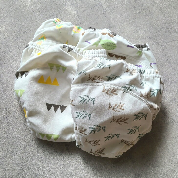 4枚セットトレーニングパンツ6層ガーゼ男の子女の子おねしょパンツ布おむつトレパン中股4層赤ちゃんベビー8090100110サイズ