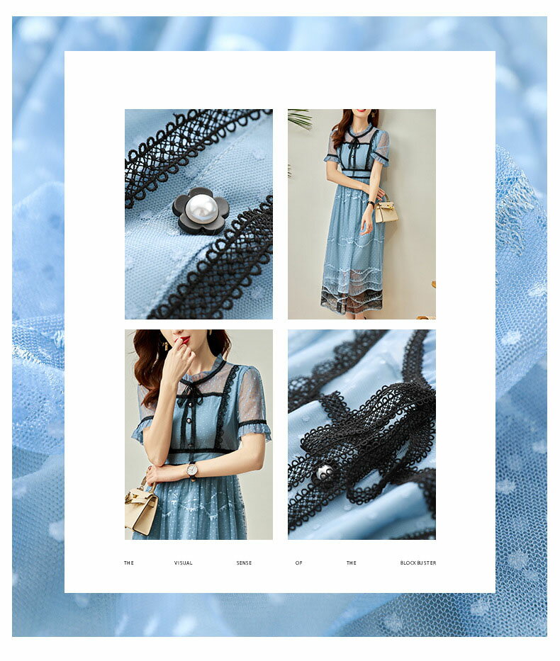 【LXLあす楽在庫処分返品交換不可】半袖総レースワンピース ドット柄刺繍ワンピース 結婚式ワンピース 大人ドレス 通勤ワンピース フェミニンドレス オフィスドレス 総レースパーティードレス 総レースドレス ロング 刺繍ドレス フォーマル ガーリー オフィス チュール