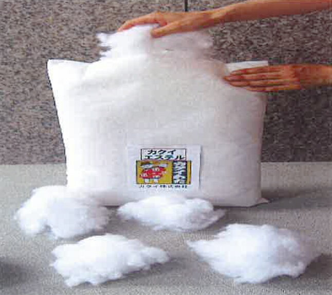 カクイエステル K 300g カクイわた ポリエステル100％ カクイ 手芸 手芸綿 手芸わた わた 綿 中綿 中わ..