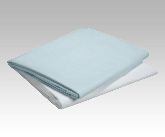 特殊衣料 制菌シーツ ホワイト/ブルー【8-2674-01/8-2674-02】